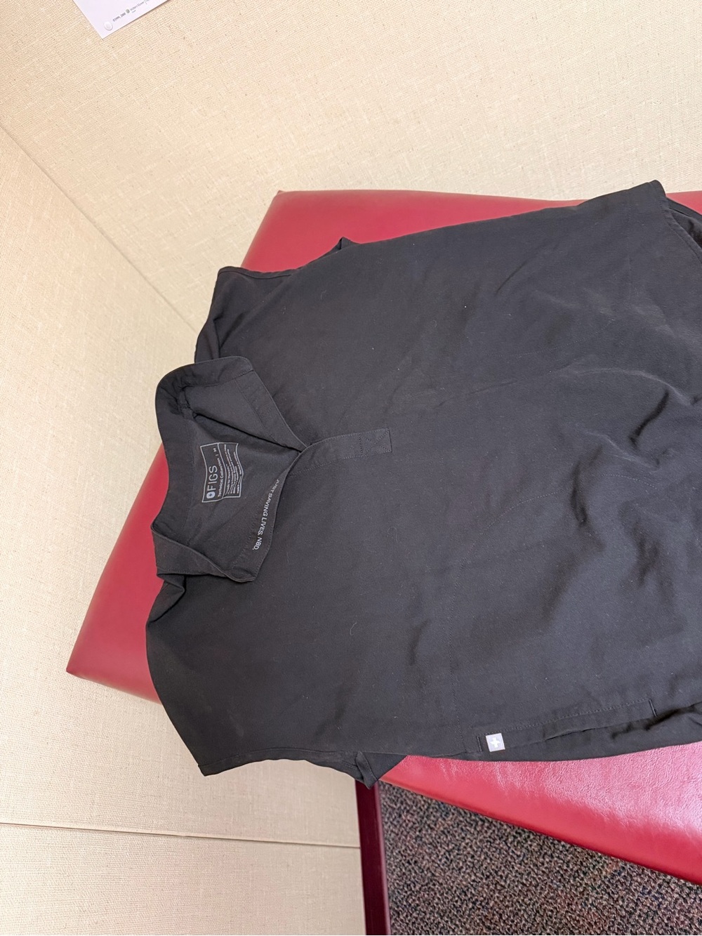 Figs Black Technical Collection Scrub Top M and pants L/P - Picture 5 of 5